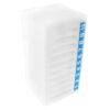 NOLITOY Desktop 10-grid Pearl Cotton Phone Storage Box for Classroom