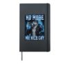 No More Mr Nice Guy Bad Boy Cowboy Werewolf Hardcover Journal, Black
