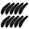 Non-Slip Velvet Shoulder Pads - 10pcs Flocking Clothes Hangers for Sweaters Dresses Coats | Premium Standard Pads for Closet Wardrobe Home & Hotel Use