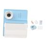 NonMiFyR Instant Print Camera Kids Video Camera Portable Camera with Front and Rear Lenses 2.8 Inch Screen PP Body Build Suitable, Blue
