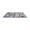 Nonslip Kids Car Play Rug Soft Velvet City Road Mat 140x200cm for Safe Playroom Fun (Style 3)