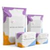 No Pump Vacuum Storage Bags for Clothes, Space Saver, 3 Pack Reusable