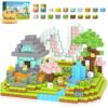Norline 108PCS Magnetic Blocks Kids Magnet Toys, Mine Magnet World Bunny Garden Wonderland Building Crafts, Sensory Learning Toys Game Gifts for Kids Ages 3-5 4-6 5-7 8-12 Year Old Boys Girls