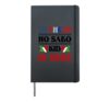 No Sabo Kid Mexican American Hispanic Spanish Language Hardcover Journal, Black