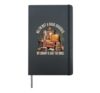 Not A Book Hoarder, My Library Is Just Too Small - Hardcover Journal, Black