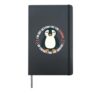 Not Getting Fat I'm Storing Up Energy Penguin Hardcover Journal, Black