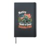 Nothing Beats A Good Iguana Find Hardcover Journal, Black