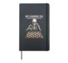 Not Ignoring You Probably Thinking About Chess Halloween Hardcover Journal, Black