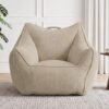 NOVOYO Bean Bag Chair for Teens and Kids, Memory Foam Large Lazy Floor Sofa for Adults, Comfy Lounge Chair for Bedroom, Living Room, Gaming