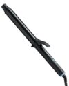 NOVUSPRO Extra Long Ceramic Tourmaline Curling Wand, 80 Million Negative Ions Hair Curler with 5 Heat Settings, Anti-Slip Silicone Barrel, Comes with 2 Hair Clips & Heat Resistant Glove