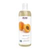 NOW Foods Solutions, Apricot Kernel Oil, Hair Moisturizer, Rejuvenating Skin Oil, Softens Fine Lines, 16-Ounce (Pack of 12)