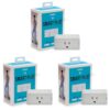 NSI TORK WFIP1 Indoor Wi-Fi Smart Plug, Single Outlet, 120V (Pack of 3)