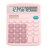 NSUQOA 12 Digit Desk Solar Calculator Large Buttons Financial Business Accounting Tool Big for School Student(E)