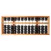 NSUQOA Portable Chinese 13 Digits Column Abacus Arithmetic Calculating Counting Math Learning Tool for Children