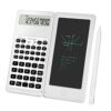 NSUQOA Scientific Calculator 10-Digit LCD Display Engineering with Writing Tablet for High School and College(OneColor)