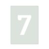 Number 15 Reusable Mylar Stencil, 10 mil Plastic Paint Stencil for Crafts and Decor - 8 Inch