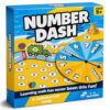 Number Dash Math Games for Kids 5-7, 1st Grade & Kindergarten Board Game