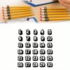 Numbered Marker Toppers Compatible with expo Dry Erase Marker Labels
