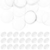 NUOBESTY 100pcs Glass Cabochon Craft Pieces for DIY Projects and Decoration