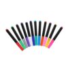 NUOBESTY 12pcs Fluorescent Dry Erase Pens for Acrylic and Glass LED Boards