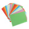 NUOBESTY 300pcs G Colorful Printer Paper A4 Size Smooth Surface Fade-resistant Inkjet Copy Paper for School Projects and Business Purposes, High Compatibility with Inkjet Random Color
