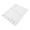 NUOBESTY Removable Dry Erase Weekly Calendar Whiteboard Sticker for Wall and Refrigerator, Adhesive PVC Whiteboard Sheet with Quick Clean Updates, for Home and Classroom Scheduling