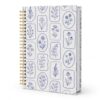 Nurbik Floral Notebook Botanical Gift for Women Girls