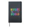 NURSE SQUAD I Survived Nursing School Student Degree RN Crew Hardcover Journal, Black