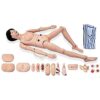 Nursing Skills Training Manikin Anatomical Model Life Size Full Body Male and Female Human Nursing Mannequin Model Multifunction Demonstration Mannequin Body (Female)
