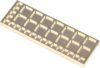 NXZQPYBJ Brass Watch Screw Storage Tray, Watch Parts Organizer, Small Screw Sorting Plate for Repair Crafts
