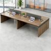 Nykto Modern Office Cubicle Workstation Desk with Privacy Panels
