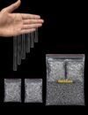 OakkGuss 300 Pcs Clear Rubber Bands, Clear Rubber Bands for Balloon Arch