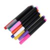 OATIPHO 12pcs Neon Dry Erase Markers for LED PC Erasable Fluorescent Pens