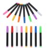 OATIPHO 16pcs Fluorescent Chalk Markers for LED Light Drawing Boards with Fine Tip, Vivid Colors, and Smooth Writing on Acrylic Surfaces, for Restaurant Menu Boards and Home Random Color