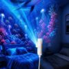 Ocean Projector for Bedroom, Hd Star Projector, Plug and Play Galaxy Light, Manual 360° Rotating (15 Patterns)