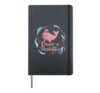 Oceans of Possibility Ocean Awareness Reading Whale Hardcover Journal, Black