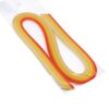 ODETOJOY Yellow Gradient Quilling Paper Strips, 5MM Width 21inch Length 120PCS, Color Ramps Chromatic Crescendo Paper Filigrana for DIY Crafts
