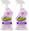 OdoBan Ready-to-Use Disinfectant and Odor Eliminator, Made in the USA, Lavender Scent, 32 Ounce Spray Bottle (Pack of 2)