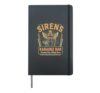 Odysseus The Odyssey Sirens Karaoke Greek Myth Funny History Hardcover Journal, Black