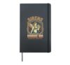 Odysseus The Odyssey Sirens Karaoke Greek Mythology Funny Hardcover Journal, Black