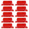 of 10 File Folder Tabs for Hanging Files Clear Colored Hanging File Folder Labels 2" Tabs and Inserts Inserts