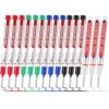 offgrow 30 Pack Long Nib Marker, 20mm Long Deep Hole Marker Pens Waterproof Construction Markers Marking Tool Deep Reach Pen for Carpenter Woodworking Metal