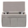 OFFSCH Caddy Hooks with Storage 4 Pockets Hanging and Bedside