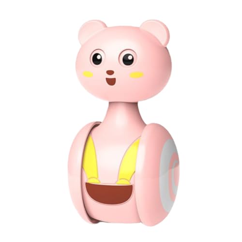 OFFSCH Educational Cartoon Tumbler for Boy Girl Months Sliding Winking Plaything with Bright Colors and Lightweight Design Enhances Hand-Eye Coordination and Hearing Development