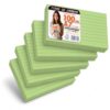 OFITURIA Index Cards A7 Light Green Lined Pack of 100 Flashcards