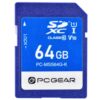 Ohm (OHM) PCGEAR SD Memory Card 64GB | Ohm Electric PC-MSS64G-K 01-3940