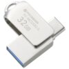 Ohm PC-MCS32G-S 01-3931 PCGEAR USB Flash Memory 32GB Silver