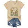Oh No I Forgot to Socialize The Children Funny Homeschool T Shirt Khaki