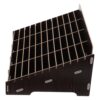 OHPHCALL Wooden 48 Grid Cell Phone Holder Slanted Storage Box for Students