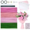 Oipiocy 400Pcs Pipe Cleaners, Craft Supplies for DIY Projects & Home Decor